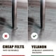 thumbnail image 4 of Protectores antideslizantes para muebles Yelanon, 16 piezas, 5 mm, para pisos de madera, 4 of 7