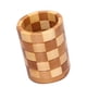 thumbnail image 2 of Soporte de bambú natural de los utensilios de los palillos de la cocina antideslizante 9.5x12cm B redondo, 2 of 3