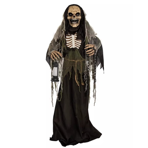 La Muerte Animada con Farol LED 170 cm Halloween - Frank & Mortis