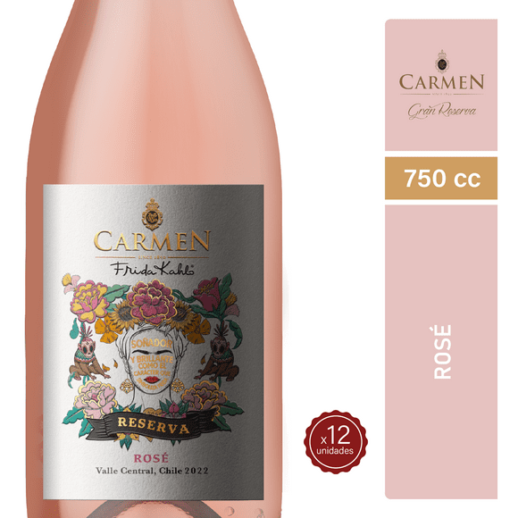 VINO CARMEN RESERVA FK ROSE (12x750)