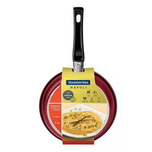Genérico - Sartén Doble Antiadherente Para Tortillas Tramontina, 20 Cm