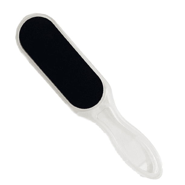 Lima de pies Emery, herramienta de pedicura de doble cara colosal, diseño ergonómico para un fácil agarre