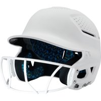 Casco De Bateo De Sóftbol Rawlings Rx2 Series Senior White