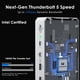 thumbnail image 3 of Estación de acoplamiento WAVLINK Thunderbolt 5 TB5 Dock 120 Gbps 140 W, 3 of 9