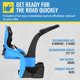 thumbnail image 5 of Asiento infantil para bicicleta KaZAM Classic azul claro 15 kg, 5 of 7