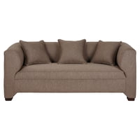 Muebles América - Sofá 3 Cuerpos Metropolitan Tela Café