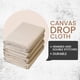 thumbnail image 5 of Lienzo Drop Cloth Corporate Hills de 4 x 5 pies, paquete de 2 unidades de algodón, 5 of 7
