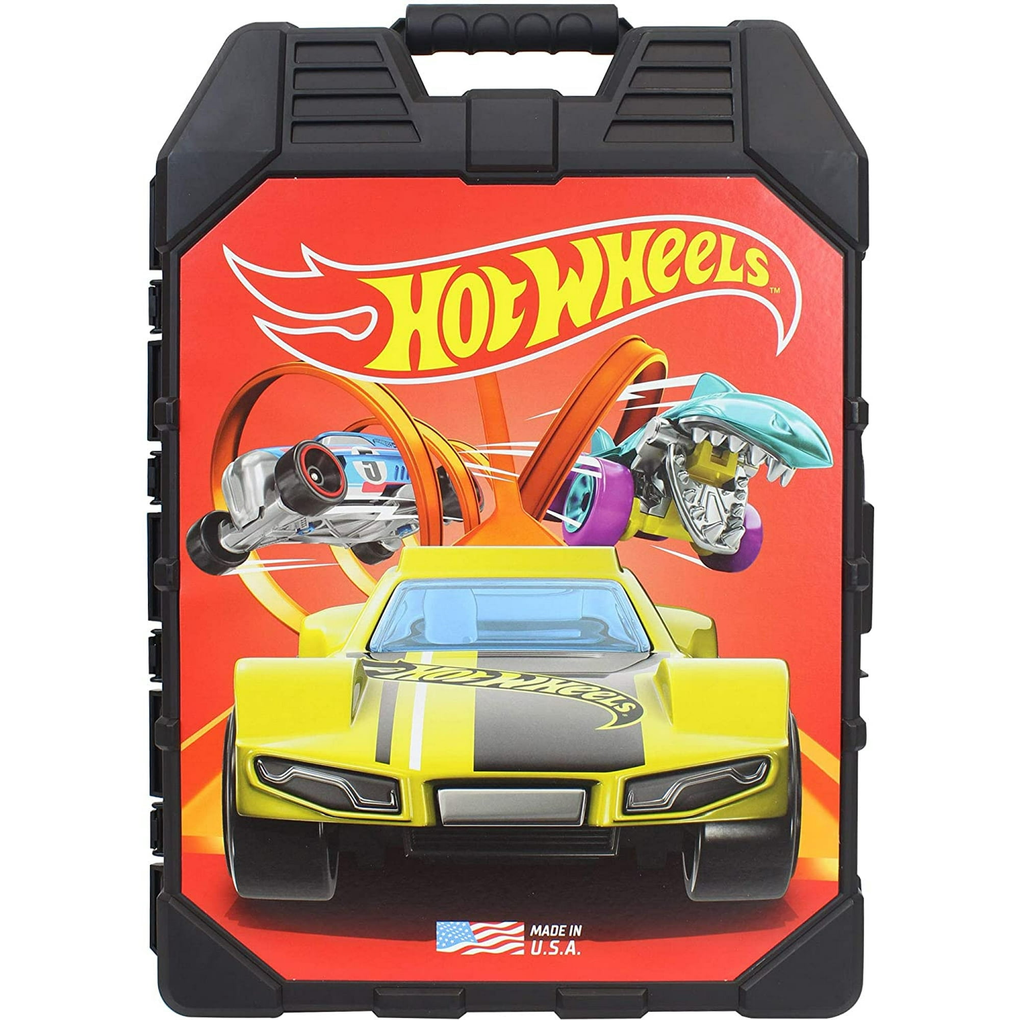 Ruedas Calientes 48- Funda De Almacenamiento De Automo;viles Hot Wheels N/a