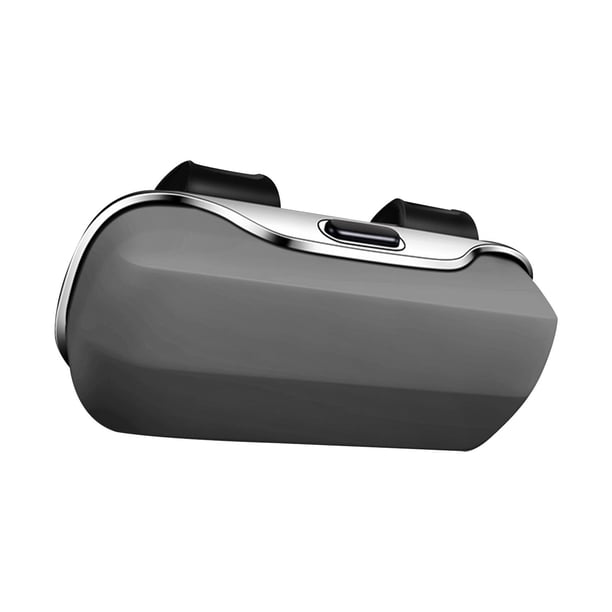 Soporte de gafas de para visor de automóviles de gafas automáticas portátiles Caja protectora de protección Organizador de visor Automotive Acceso Gris