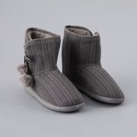 Bota Tejida Y Fur Flores Mujer 33790-67