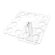 thumbnail image 4 of Soporte de de Acrílico Soporte de Almacenamiento de Taza de Bebida Moderna Multifunción Hogar Universal para Fiesta de Cumpleaños Cocina , l L, 4 of 5