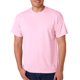 thumbnail image 1 of Camiseta Gildan para hombre, cuello con cinta gruesa, cómoda, color rosa M, 1 of 2
