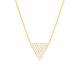 thumbnail image 1 of Collar Elegant Confetti Venecia 18k Oro Blanco Triangular, 1 of 10