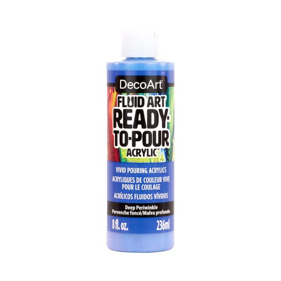 Pintura DecoArt Arte Fluido Azul Pervinca 236 ml