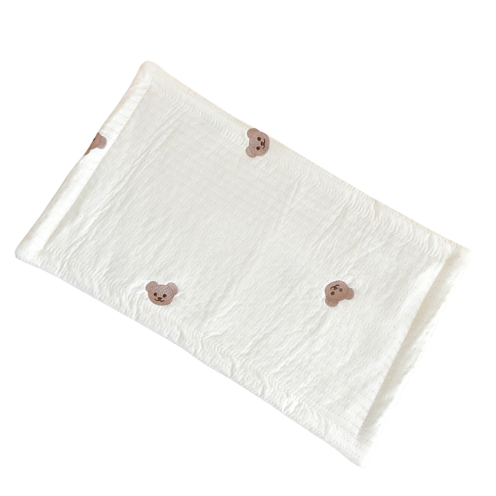 Bothyi - Almohada De Bebé Para Dormir, Cojín De Ropa De Cama Lavable Acolchado De Algodón Suave Para Bebé, Oso