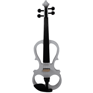 Violín Eléctrico Livorno 4/4 Blanco Liv-E-40Wh