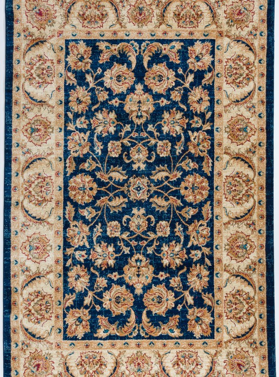Home Fashion.Cl - Alfombra Baja De Cama Classico Azul Marino 60X90 Cm