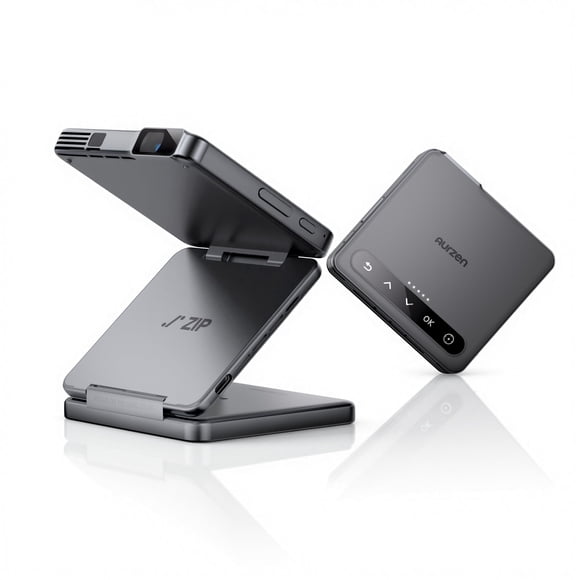Proyector Aurzen ZIP Triple Pliegue 720p 1,5 h Gris