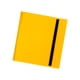 thumbnail image 3 of Carpeta de tarjetas 12 bolsillos Carpeta de tarjetas deportivas Diseño de correa 480 tarjetas Álbum de colección de tarjetas de doble protección para Amarillo, 3 of 5