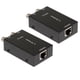thumbnail image 3 of Paquete De 2 Adaptadores Convertidores BNC Coaxiales A Ethernet Transmisión De Datos Negro, 3 of 5