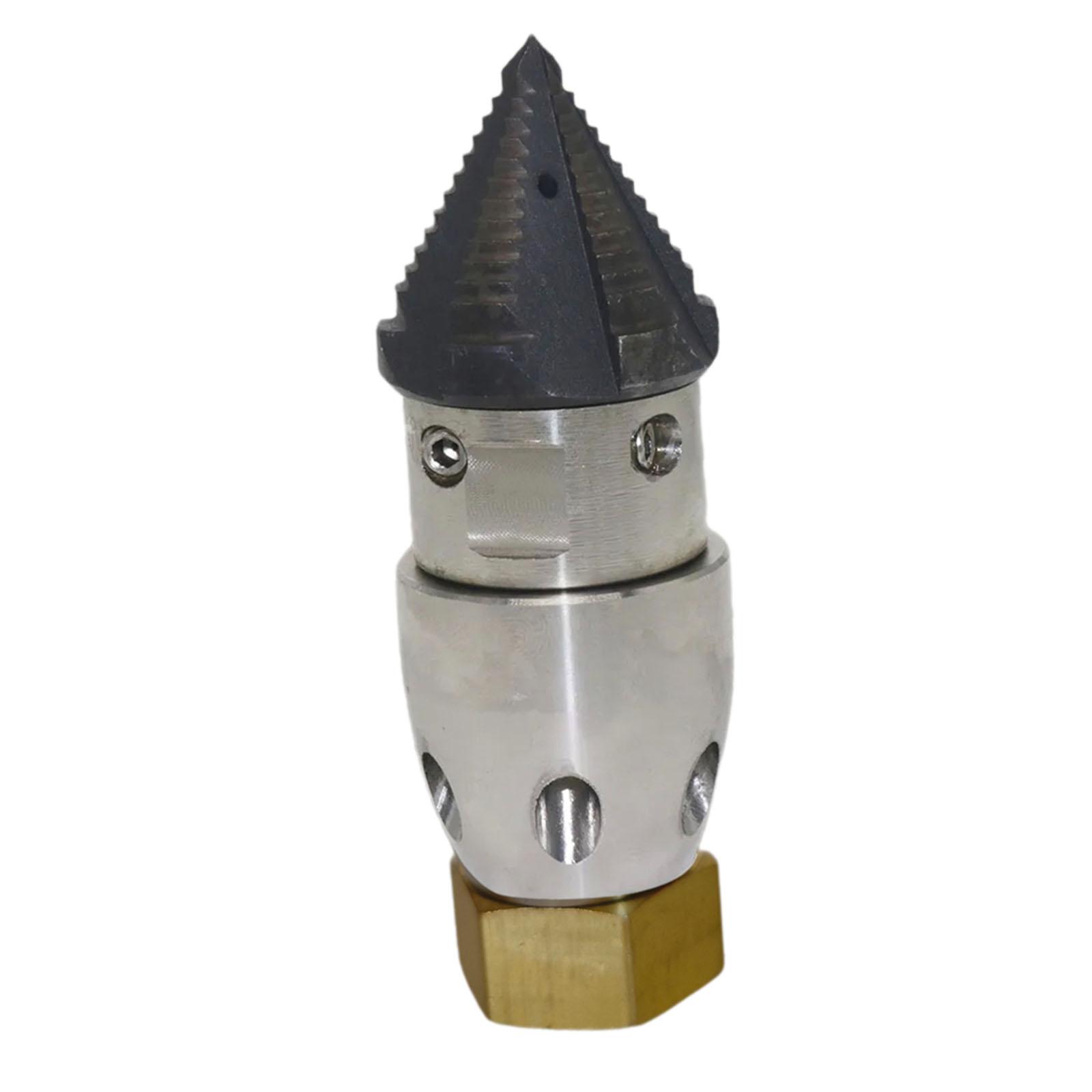 Magideal - Boquilla Rociadora De Agua A Alta Presión, Boquilla Para Lavadora, Boquilla Rociadora De Alcantarillado Para Lavadora A Presión, Desbloqueo De Tubería Negro