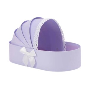 Magideal - Caja Cuna Floral Para Regalos Caja Organizadora Decorativa Canasta De Arreglo Floral Rellenable Caja De Cartón Resistente Reutilizable Adecuada Para