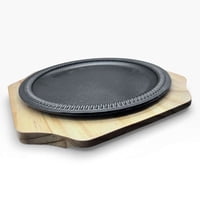 Oem - Bandeja Tabla Placa Para Carnes Con Base Bambu M6
