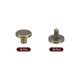 thumbnail image 3 of Uxcell 30 Paquete 0.12" x 0.39" Tornillos Chicago de Latón Poste Clavo Remaches para Manualidades Bronce, 3 of 6