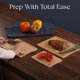 thumbnail image 3 of Juego de 3 tablas de cortar Deer & Oak de bambú preaceitado, 3 of 8