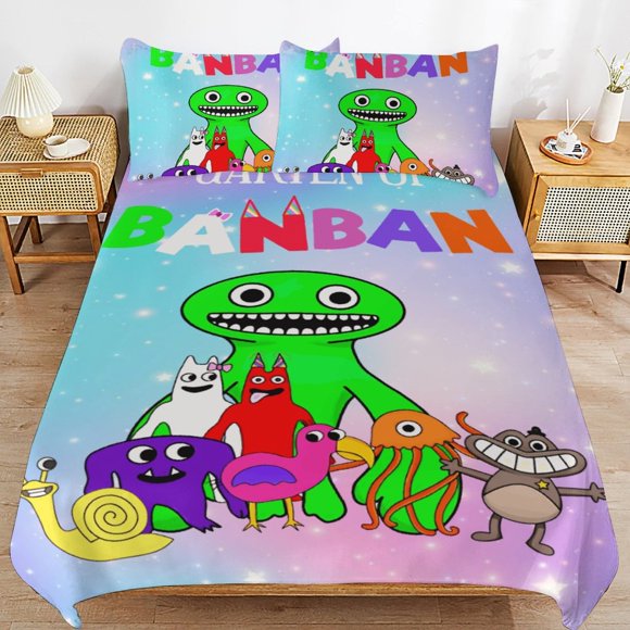 Garden Of Banban Bedding Set Duvet Cover Comfortable and Lightweight Cartoon Bedding 3 Piece Bed Set