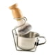 thumbnail image 4 of Brocha de afeitar para hombre, taza de afeitar con soporte, cuenco de acero inoxidable, regalo de aseo para él, diseño ergonómico, accesorio, mango de, 4 of 5