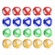 thumbnail image 4 of 20 Pelotas De Golf Adhesivas Portátiles Para Fiestas, Para Adolescentes, Versátiles, Estilo A, 4 of 5