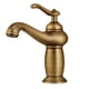 thumbnail image 5 of Estilo europeo Ba?o Retro Cuenca Agua Grifo Antiguo Mezclador Grifo Bronce, 5 of 5