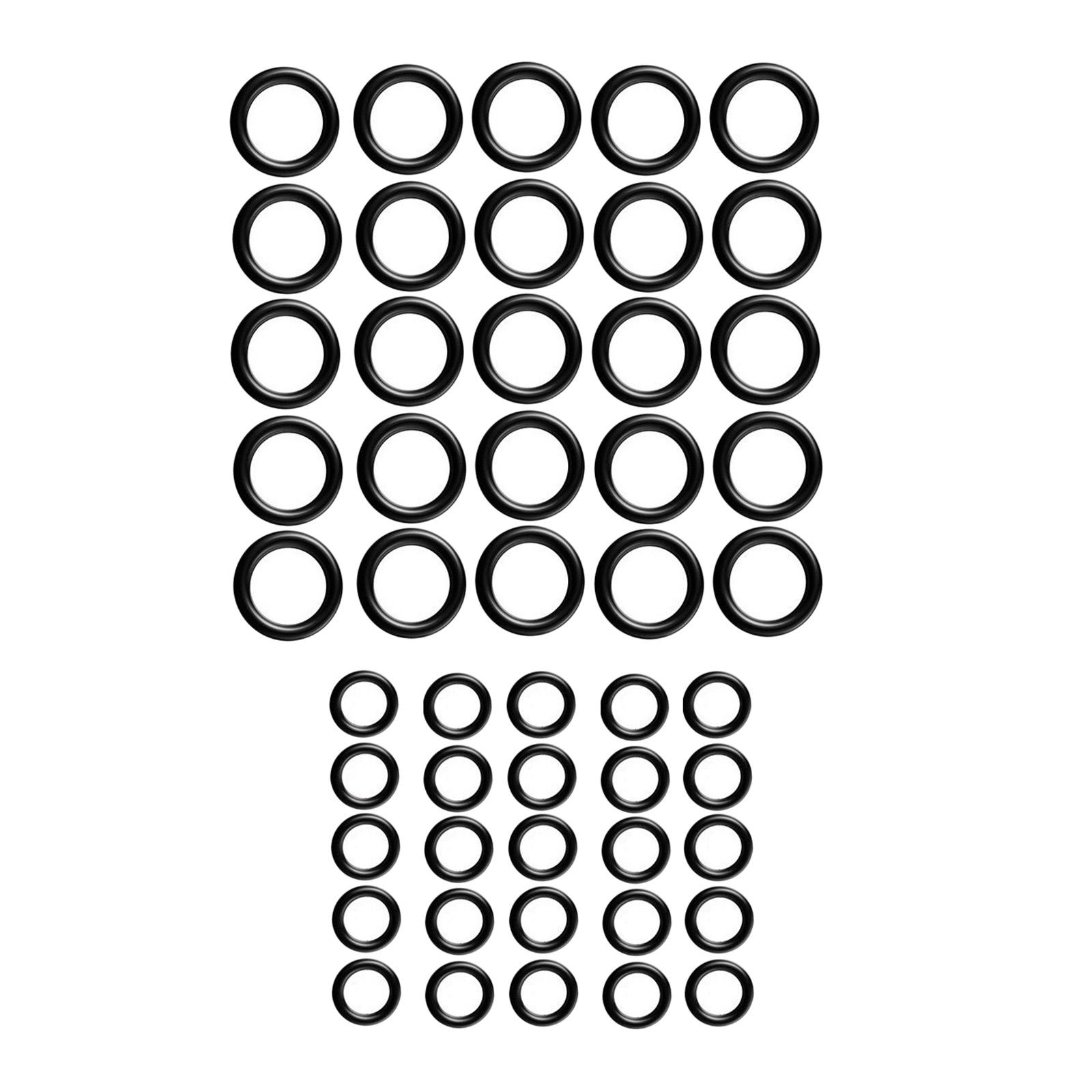 Magideal - 50 Piezas De Juntas Tóricas Para Lavadora A Presión Eléctrica, Juntas Para Lavadora, 2 Tamaños Diferentes, Juntas De Fijación, Conexión Rápida, Repues