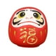 thumbnail image 1 of Daruma Doll Estatua Artesanal Decorativo Para Mesa Estantería Decoración Rojo, 1 of 5