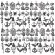thumbnail image 1 of Colgantes Hicarer para Halloween, 80 unidades, plata envejecida, 1 of 6
