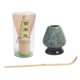 thumbnail image 5 of Juego De Batidores De Té Matcha Batidor De Bambú + Cuchara De Bambú + Soporte Para Batidor De Cerámica Azul, 5 of 5