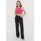 thumbnail image 4 of Polera Mujer Sin Mangas Crop Fucsia Corona, 4 of 5