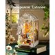 thumbnail image 3 of Kit DIY Book Nook Rolife Garden House LED de 176 piezas, 3 of 3
