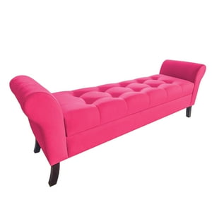 Genérico - Banqueta Baul Tucson King Color Fucsia