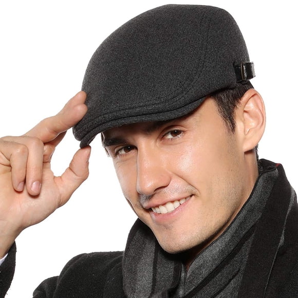 Gorro Sumolux estilo Newsboy 57-60 cm de lana para invierno