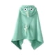 thumbnail image 1 of Albornoz Para Niños Pequeños Con Capucha Traje De Dormir Ligero Toalla De Baño Transpirable Para Niños Verde, 1 of 5