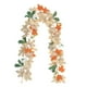 thumbnail image 2 of Corona De Halloween De 6 Pies Con Hojas De Arce Decorativas Para Porches De Fiesta, Puerta De Entrada, Estilo E, 2 of 3