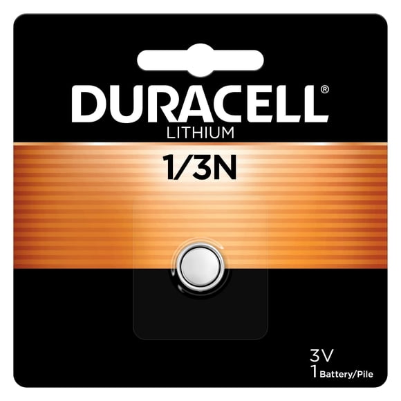 Batería Duracell 1/3N, pila de litio tipo moneda de 3 V