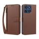thumbnail image 1 of Funda Tipo Billetera para Motorola Moto G Stylus 5G 2026 con Soporte y Bolsillo con Cierre Marrón, 1 of 1
