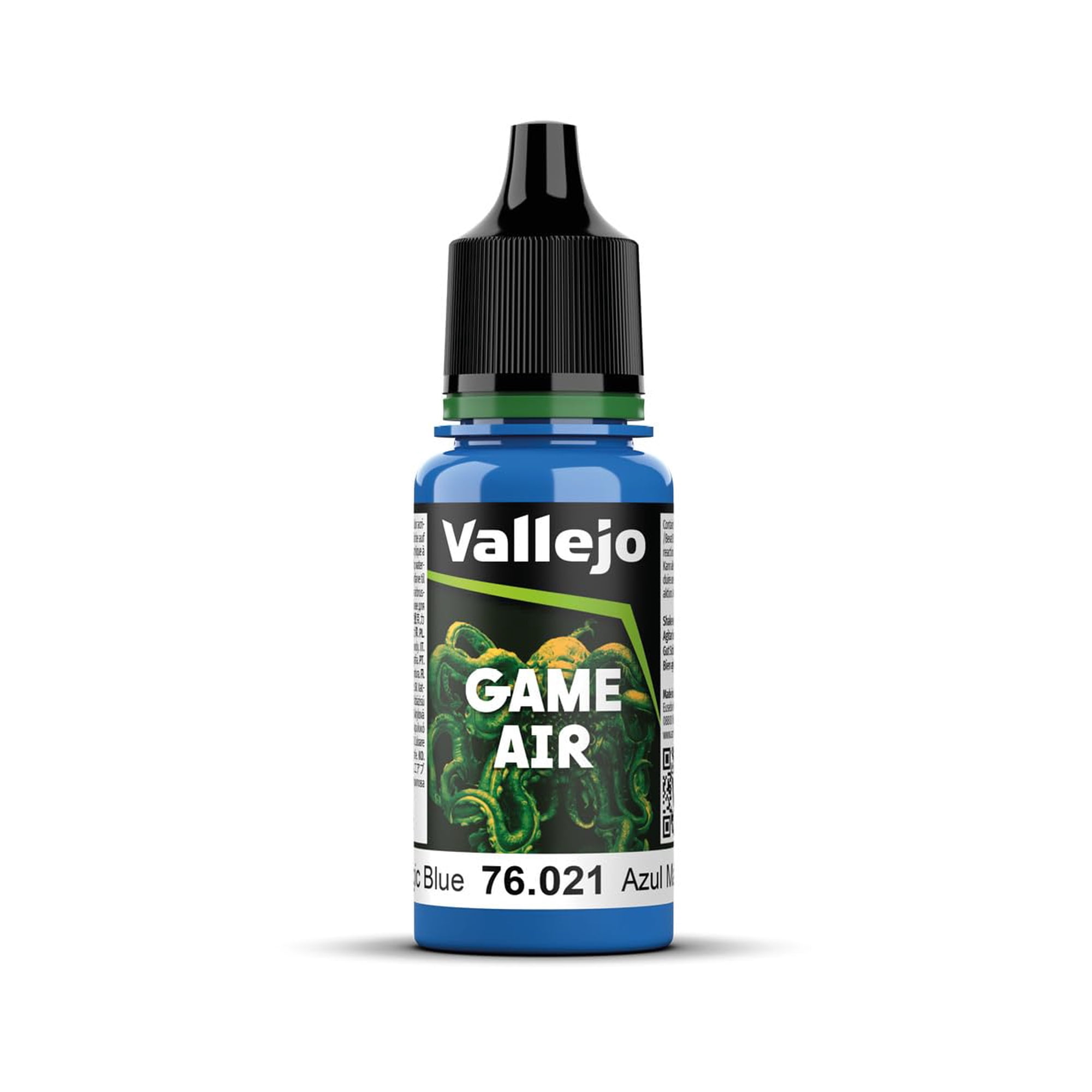 Pintura Vallejo Game Air 76021 Azul Mágico De 18 Ml
