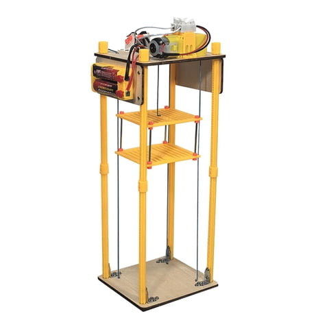 Magideal - Ascensor Eléctrico Diy, Modelo De Elevador, Experimento Científico, Regalos, Elevador Eléctrico De Física, Bricolaje Para Niños, Recuerdo De Fiesta, M