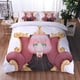 thumbnail image 1 of Girls SpyFamily Duvet Cover Bedding Set-3 Pieces Anime Duvet Cover Reversible Comforter Cover with Zipper Closure, 1 of 3
