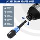 thumbnail image 3 of Adaptador de Vaso WORKPRO 1/4", 3/8", 1/2" de Tracción – 6 piezas, 3 of 8