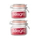 thumbnail image 1 of Set 2 Frascos Vidrio Con Tapa Hermetica De 500mL Allegra, 1 of 2